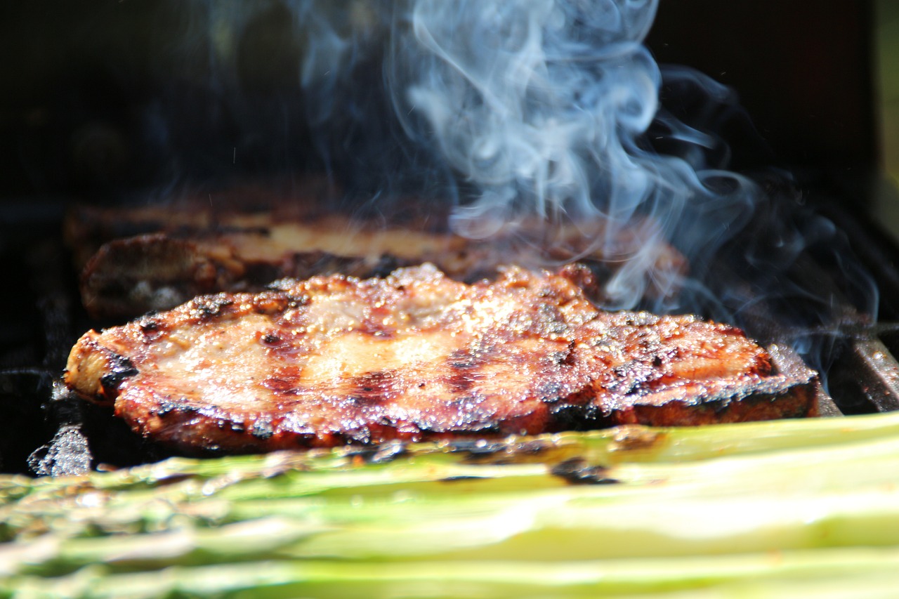 Grilling Asparagus