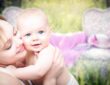Mutter mit Baby