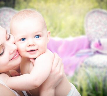 Mutter mit Baby