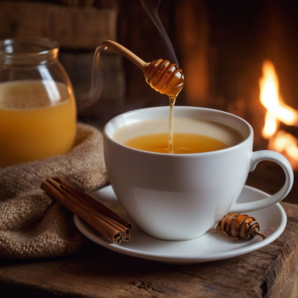 Heiße Milch mit Honig: Das perfekte Getränk für kalte Winterabende