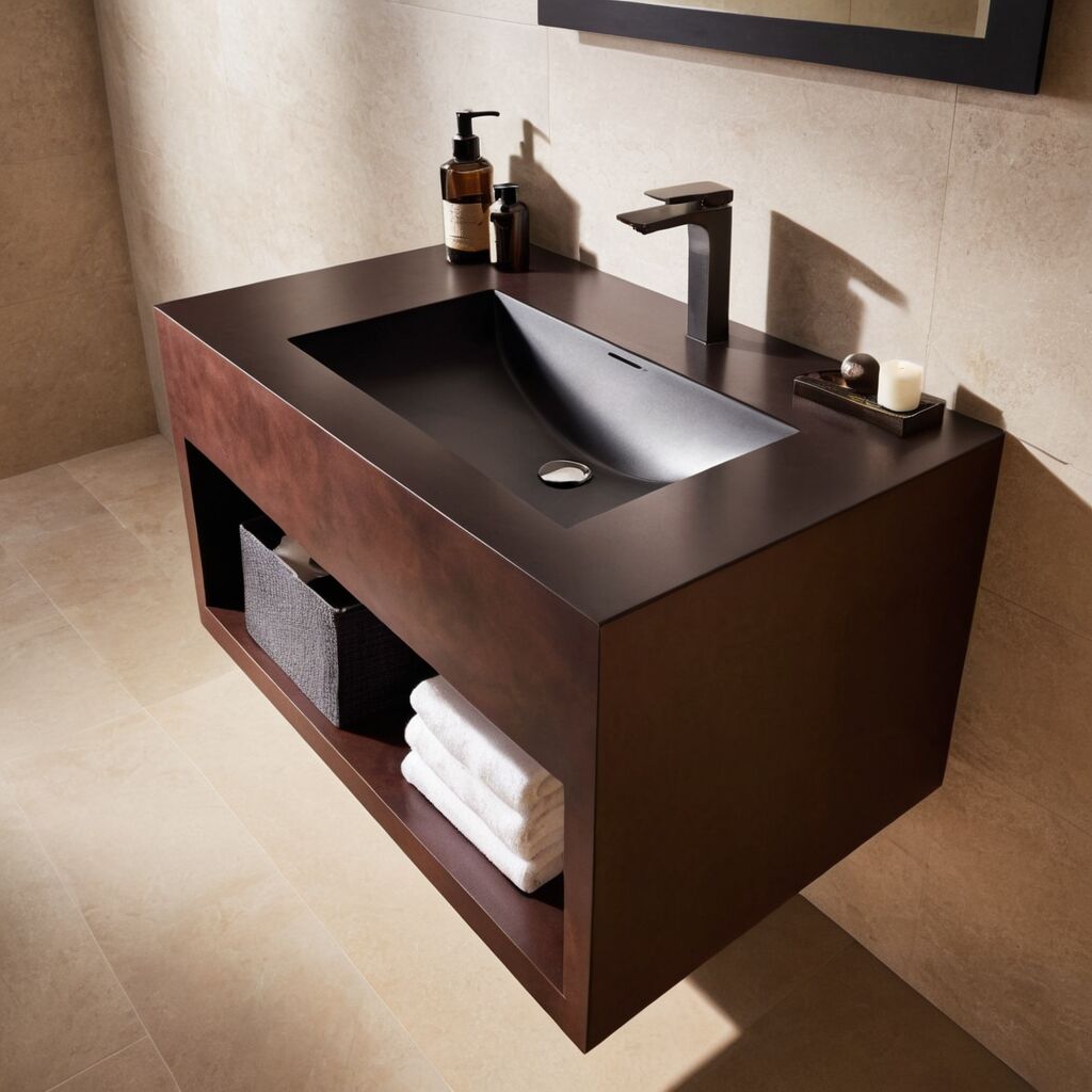 Gäste-WC Waschbecken mit Unterschrank: Stilvolle Lösungen für kleine Räume