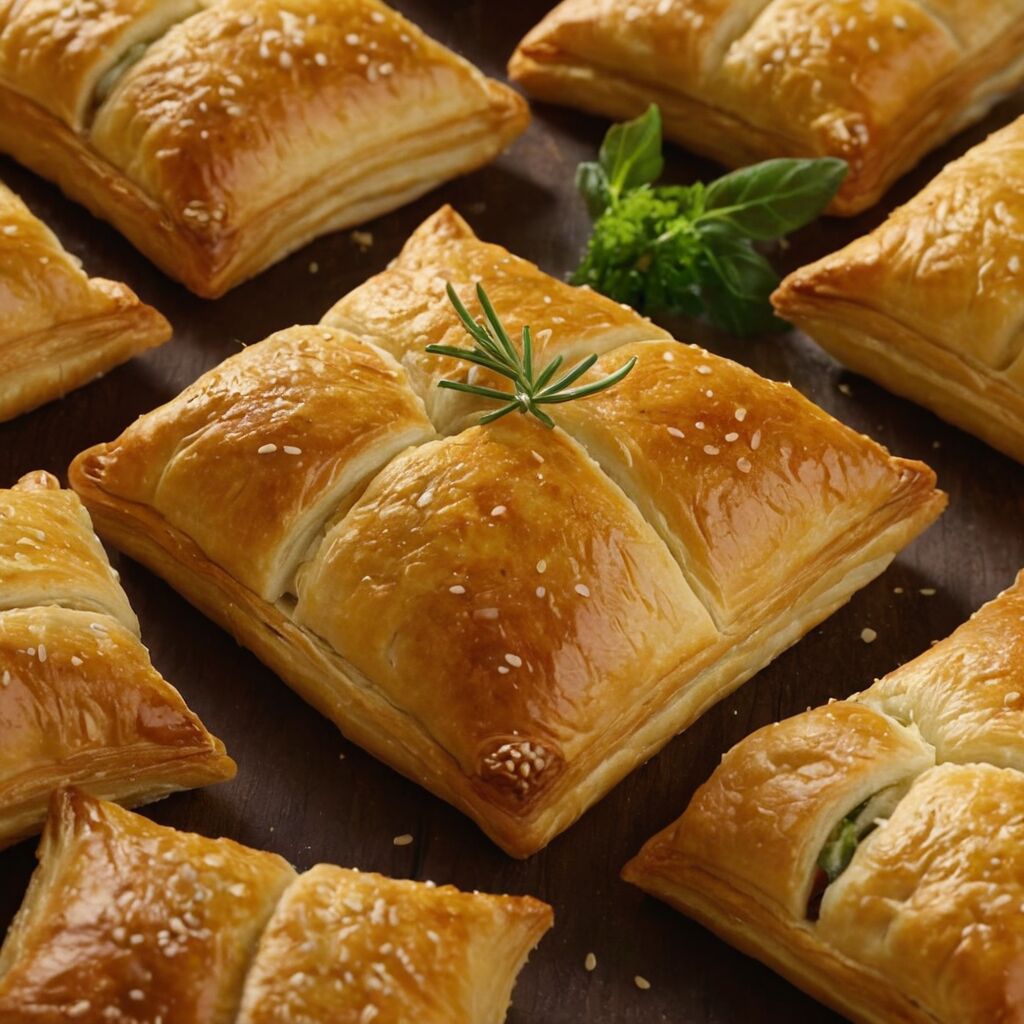 Herzhafte Snacks mit Blätterteig: Kreative Rezepte für jeden Anlass