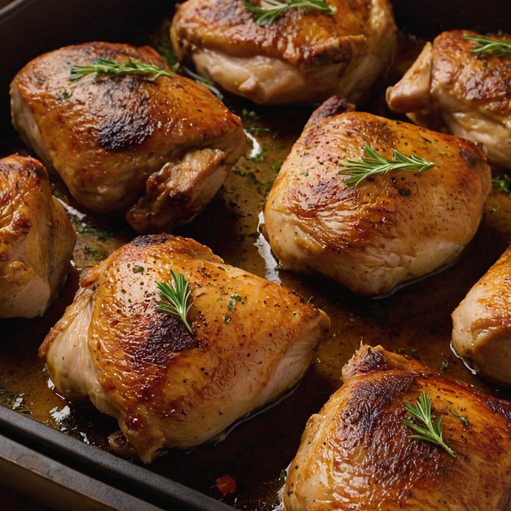 Wie lange brauchen Hähnchenschenkel im Backofen Umluft für ein perfektes Ergebnis?