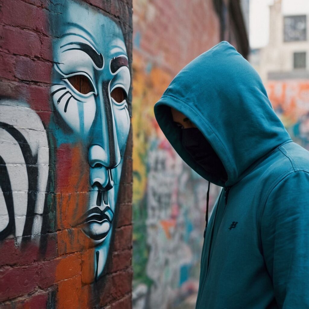 Wie sieht Banksy aus? Ein Blick hinter die Maske des geheimnisvollen Künstlers.