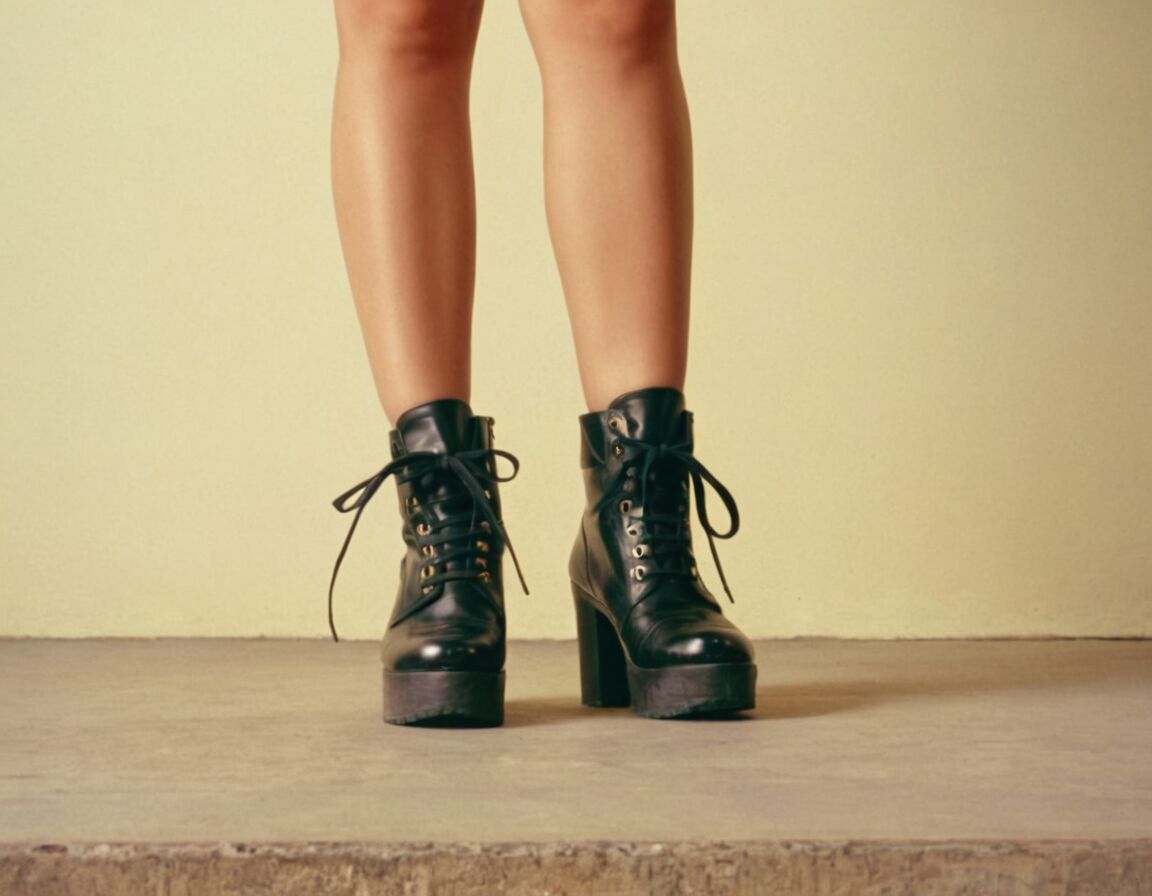 Schnürstiefel, Turnschuhe und Plateauschuhe kombinieren - 80er Jahre Mode für Damen: Die Rückkehr der Original-Trends und wie man sie heute trägt