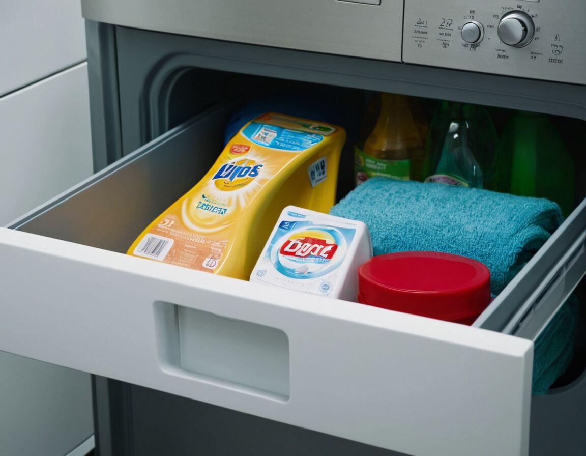 Nicht direkt auf die Kleidung gießen - Wo kommt Waschmittel rein: Die richtige Anwendung für optimale Waschergebnisse