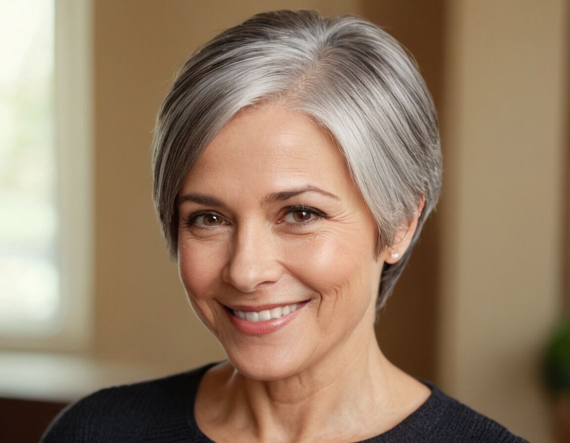 Regelmäßig schneiden für gepflegten Übergang - Graue Haare rauswachsen lassen: Tipps für einen stilvollen Übergang