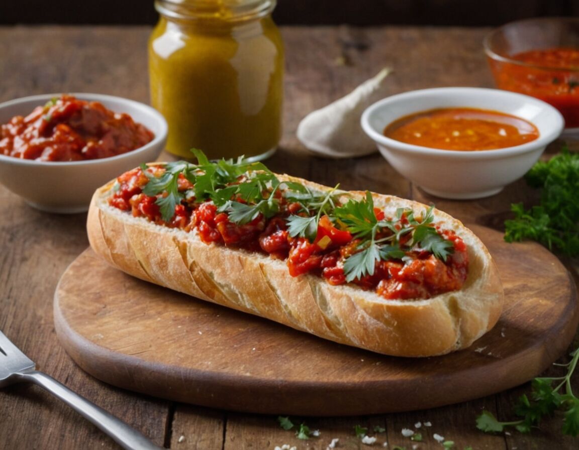 Scharfer Chilisauce-Dip für mehr Würze   - Leckere Dips zu Baguette: Die besten Rezeptideen für jeden Anlass