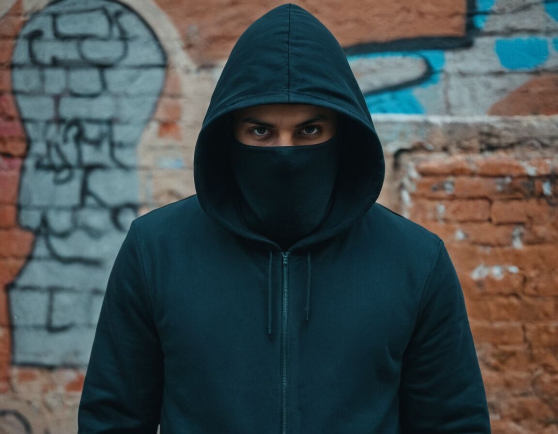 Kein bekanntes öffentliches Porträt verfügbar - Wie sieht Banksy aus? Ein Blick hinter die Maske des geheimnisvollen Künstlers.