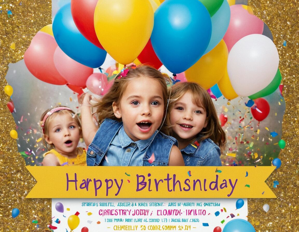 Gestaltungsmittel für eine bunte und kinderfreundliche Einladung - Einladung Kindergeburtstag online kostenlos: Kreative Vorlagen und Tipps für unvergessliche Feiern