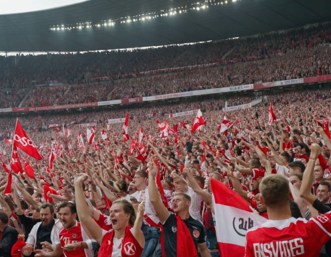 Fan-Unterstützung befeuert die Mannschaften - Aufstellungen: Teilnehmer des Spiels KSC gegen 1. FC Köln im Fokus