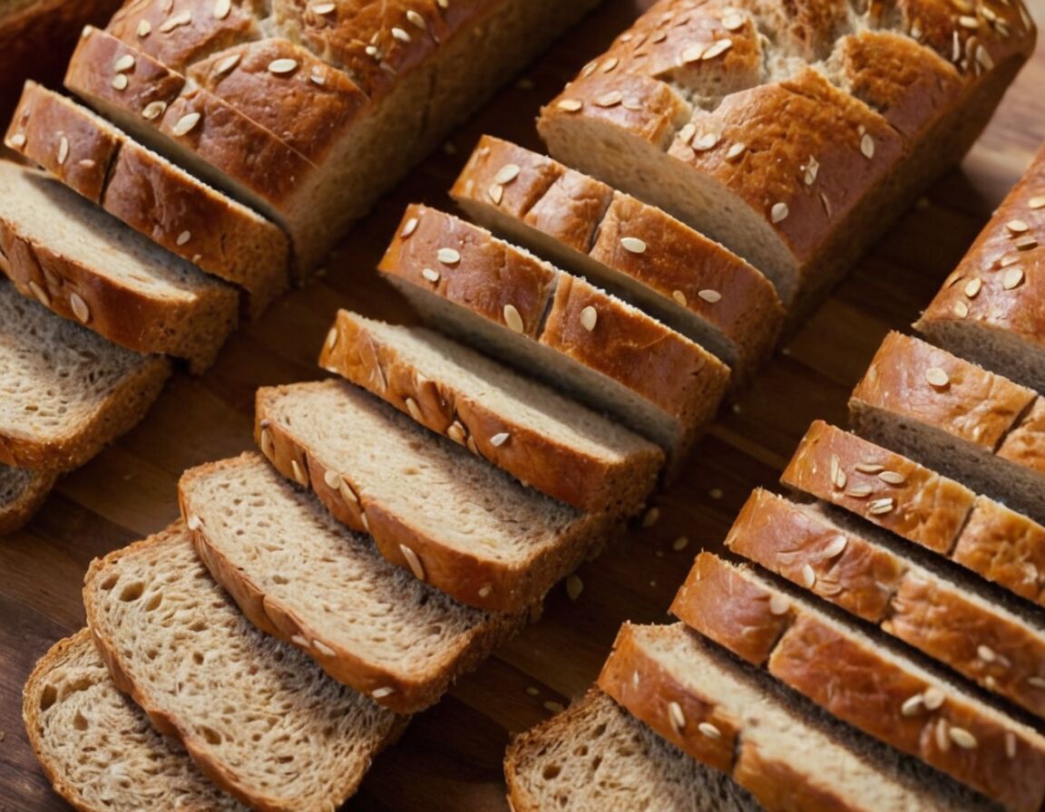 Kein Weißbrot, nur Vollkornvarianten   - Welches Brot zum Abnehmen: Die besten Optionen für eine gesunde Ernährung