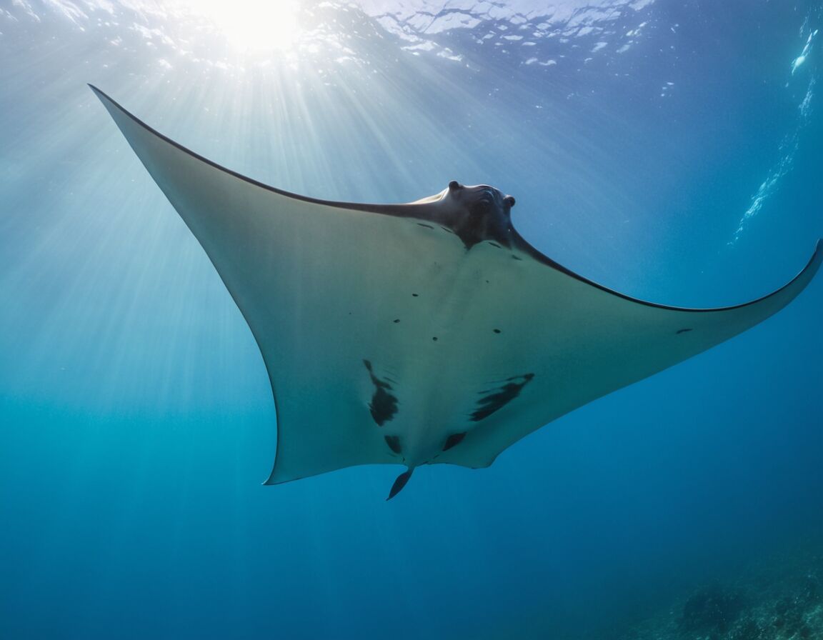 Mantarochen: Kraftvolle Flossen für Bewegungen im Wasser - Was ist das stärkste Tier der Welt? Eine Entdeckung der beeindruckendsten Kraftpakete der Tierwelt