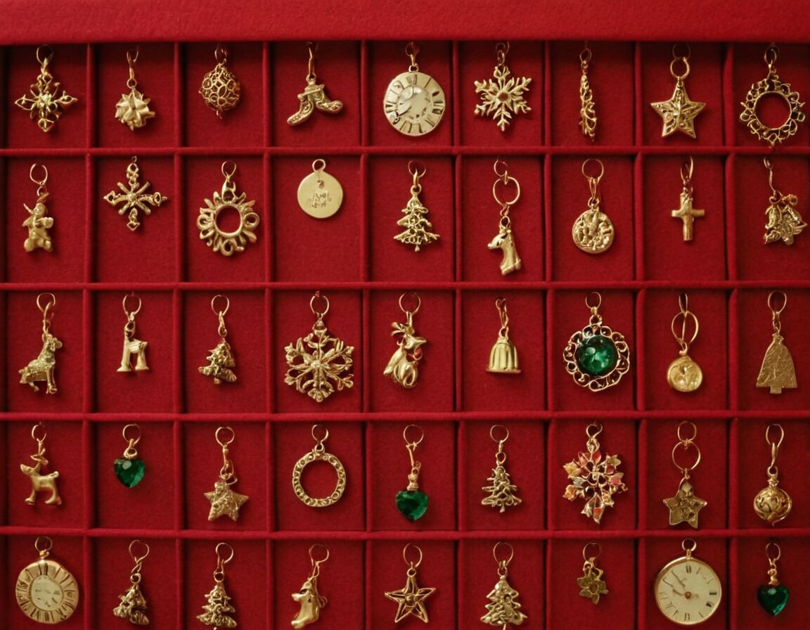 Kleine Schmuckstücke oder Armbänder verstecken - 24 kreative Kleinigkeiten für den Adventskalender für Frauen