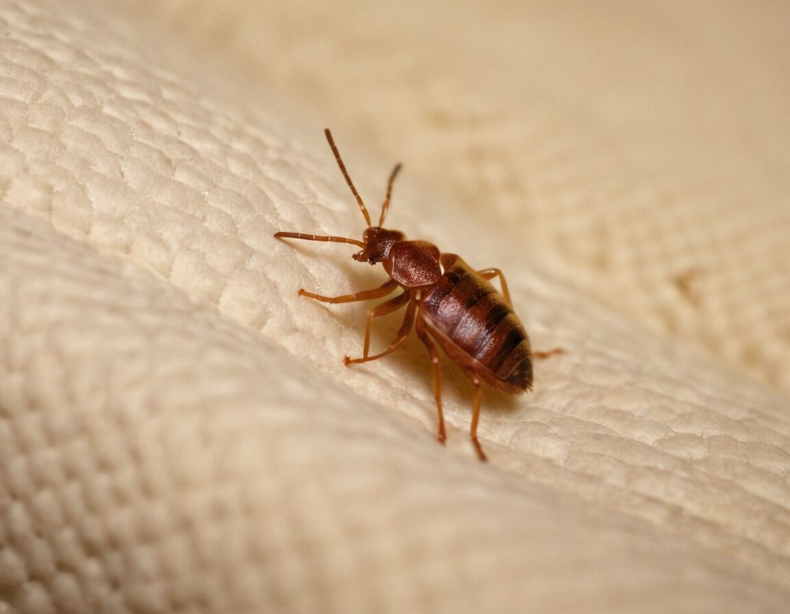 Nissen sammeln sich bevorzugt in Matratzenfalten und Betten - Wie sehen Nissen aus: Erkennen und Bekämpfen von Nissenbefall in der Wohnung