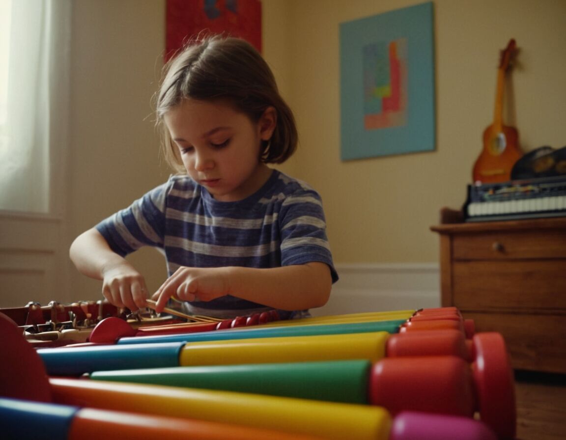 Musikinstrumente fördern Rhythmusgefühl und Klangwahrnehmung - Die besten Spielzeuge für 1-Jährige: Förderung von Entwicklung und Kreativität
