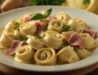Tortellini mit Schinken in cremiger Sahnesoße: Ein einfaches Rezept für jeden Tag