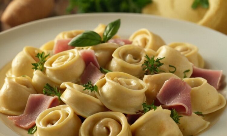 Tortellini mit Schinken in cremiger Sahnesoße: Ein einfaches Rezept für jeden Tag