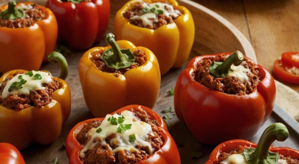 Gefüllte Paprika mit Hack: Ein einfaches Rezept für ein herzhaftes Familienessen