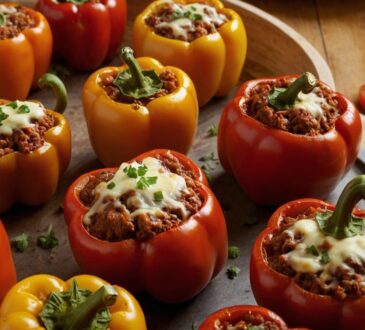 Gefüllte Paprika mit Hack: Ein einfaches Rezept für ein herzhaftes Familienessen