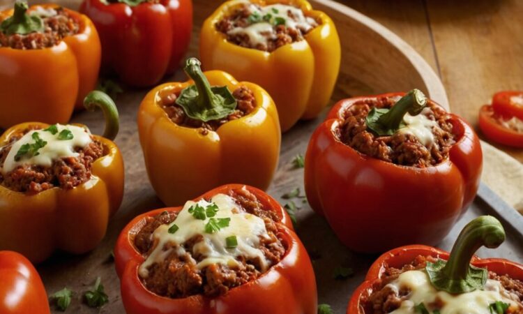 Gefüllte Paprika mit Hack: Ein einfaches Rezept für ein herzhaftes Familienessen