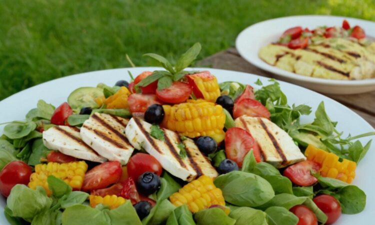 Sommerliche Salate zum Grillen: Frische Rezepte für die perfekte Grillparty