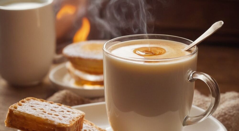 Heiße Milch mit Honig: Das perfekte Getränk für kalte Winterabende