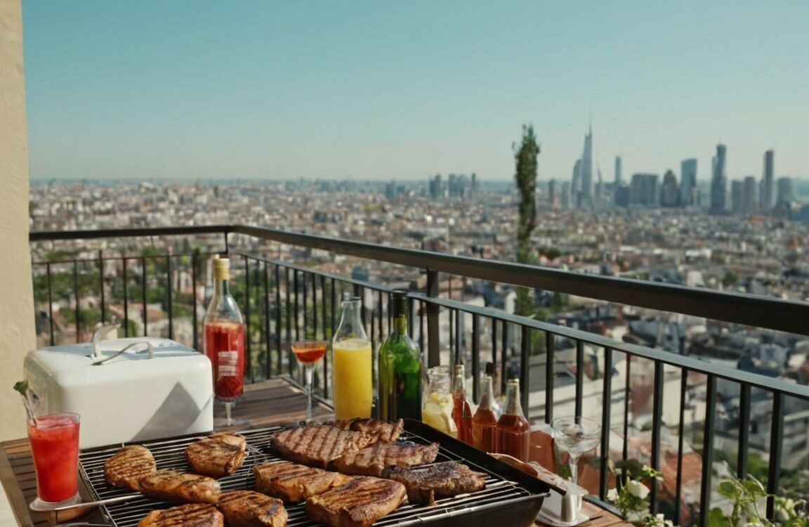 Grillen auf dem Balkon: Tipps für ein gelungenes BBQ in der Stadt