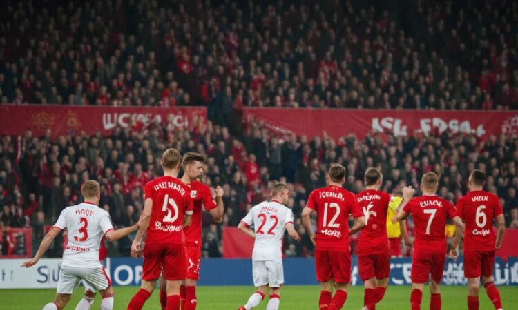 Aufstellungen: Teilnehmer des Spiels KSC gegen 1. FC Köln im Fokus