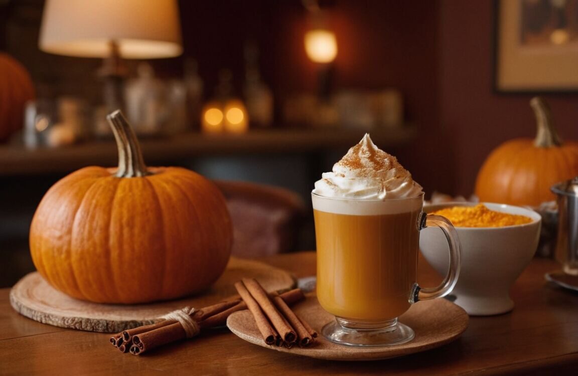 Das Pumpkin Spice Café: Ein Herbstgenuss für Kaffeeliebhaber
