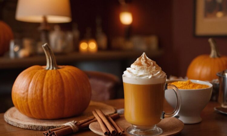 Das Pumpkin Spice Café: Ein Herbstgenuss für Kaffeeliebhaber
