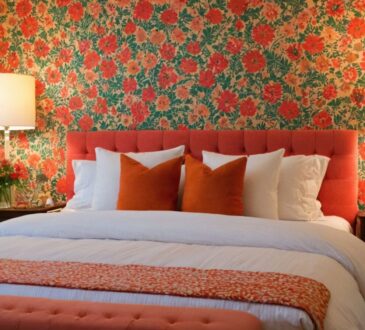 Schlafzimmer Tapete hinterm Bett: Kreative Ideen für einen stilvollen Rückzugsort