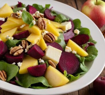 Rote Bete Salat mit Apfel: Ein gesunder Genuss für jede Jahreszeit
