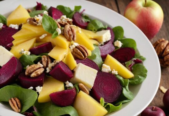 Rote Bete Salat mit Apfel: Ein gesunder Genuss für jede Jahreszeit