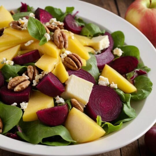 Rote Bete Salat mit Apfel: Ein gesunder Genuss für jede Jahreszeit
