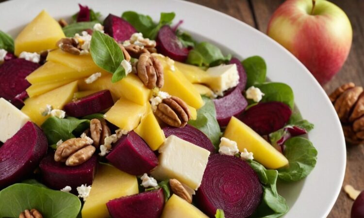 Rote Bete Salat mit Apfel: Ein gesunder Genuss für jede Jahreszeit