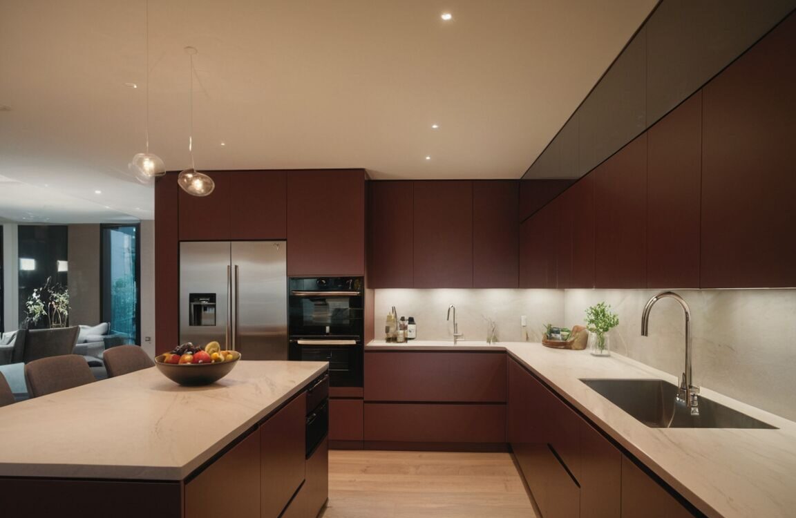 Küchenzeile mit E-Geräten: Die besten Tipps für eine moderne und funktionale Küchengestaltung