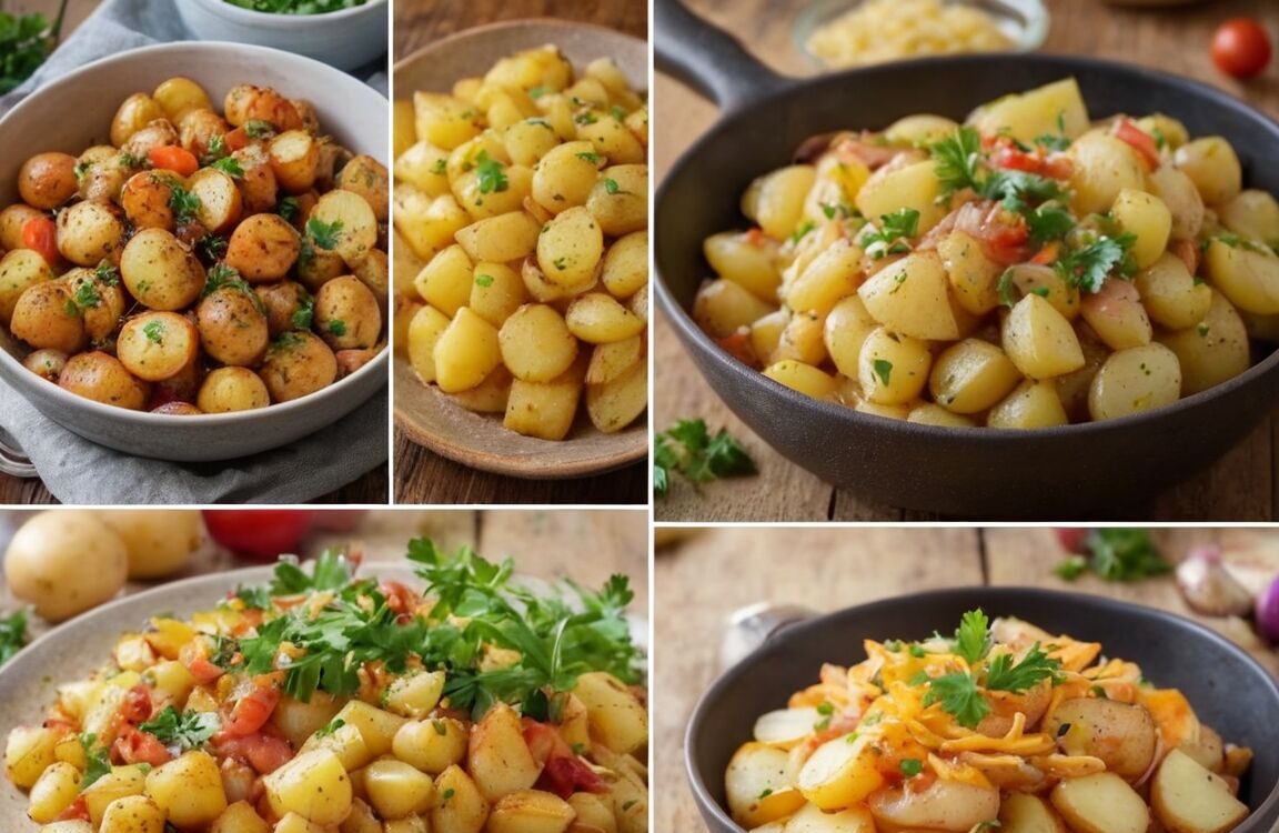 Schnelle und einfache Kartoffelrezepte für jeden Tag