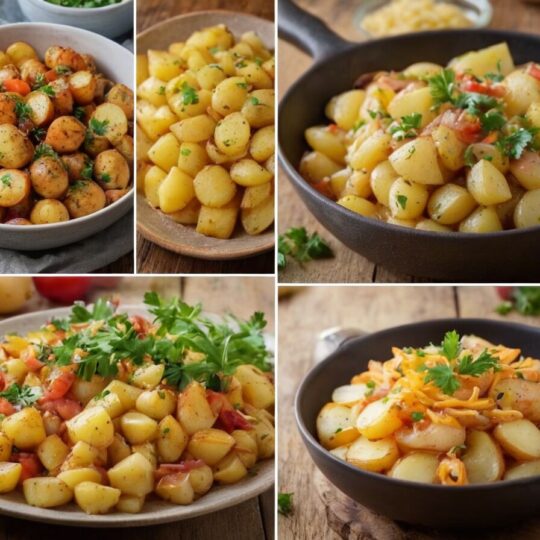 Schnelle und einfache Kartoffelrezepte für jeden Tag