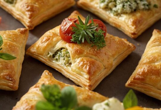 Herzhafte Snacks mit Blätterteig: Kreative Rezepte für jeden Anlass