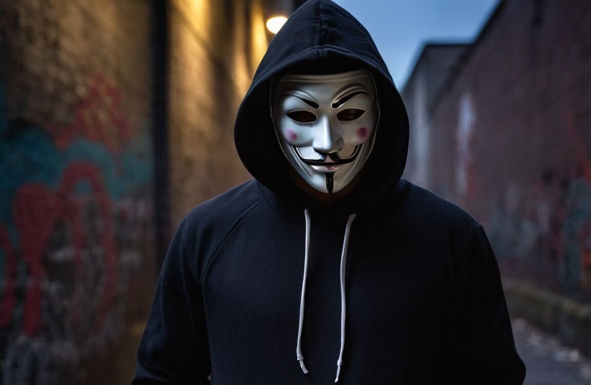 Wie sieht Banksy aus? Ein Blick hinter die Maske des geheimnisvollen Künstlers.